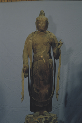 木造薬師如来及両脇侍像の画像2