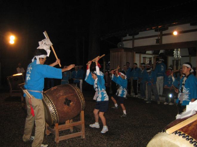 大野のいさめ踊り