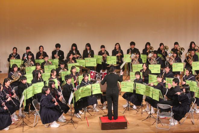 ～宇陀市内中学校・高等学校吹奏楽合同バンド～総勢70名！の画像
