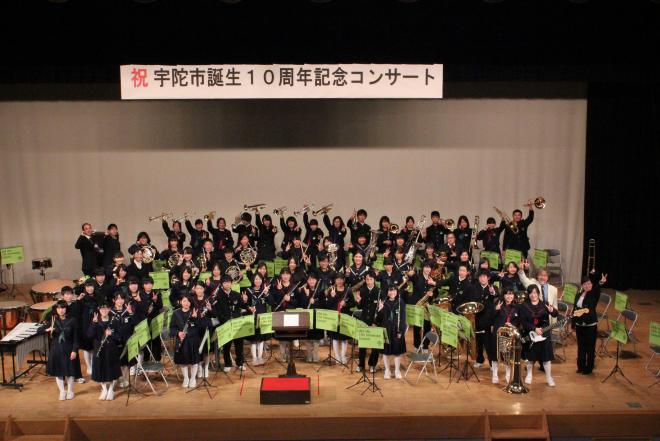 宇陀市内中学校・高等学校吹奏楽合同バンドのみなさん！の画像