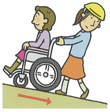 車いすの介助のポイントの画像1