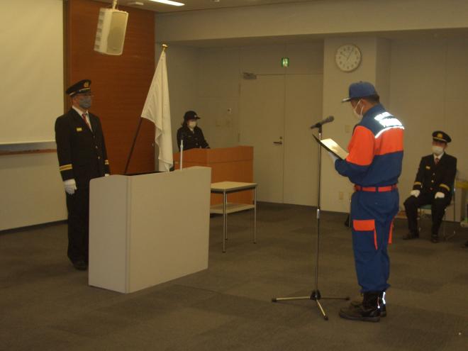 新入団員宣誓