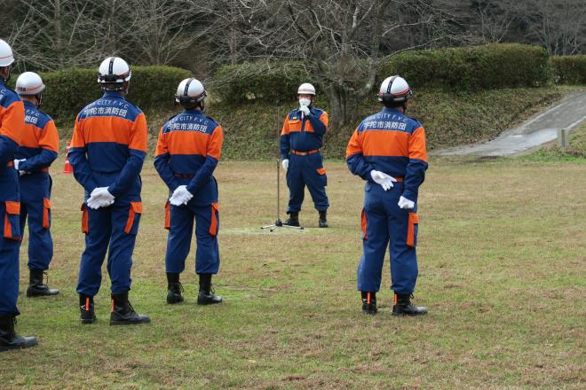R4ブロック別訓練橿原市消防団長講評