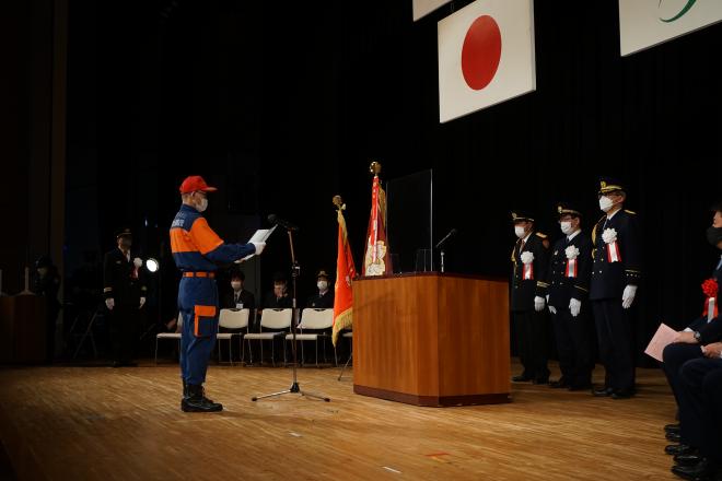 受章者代表謝辞の画像