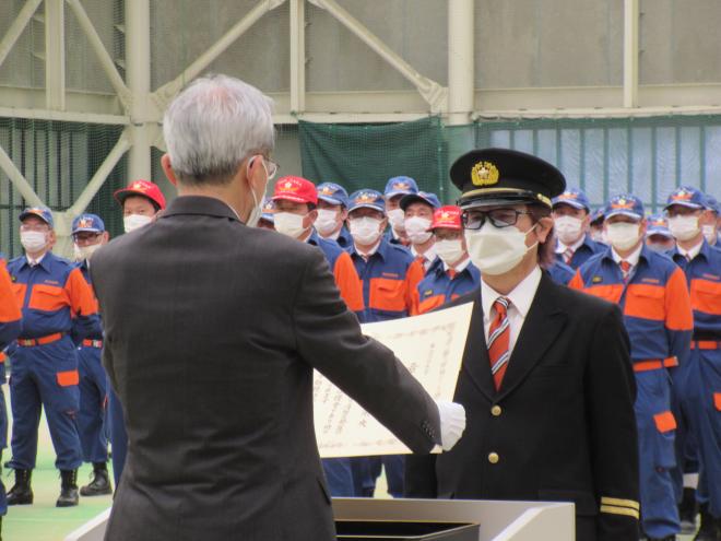 消防長官定例表彰の画像