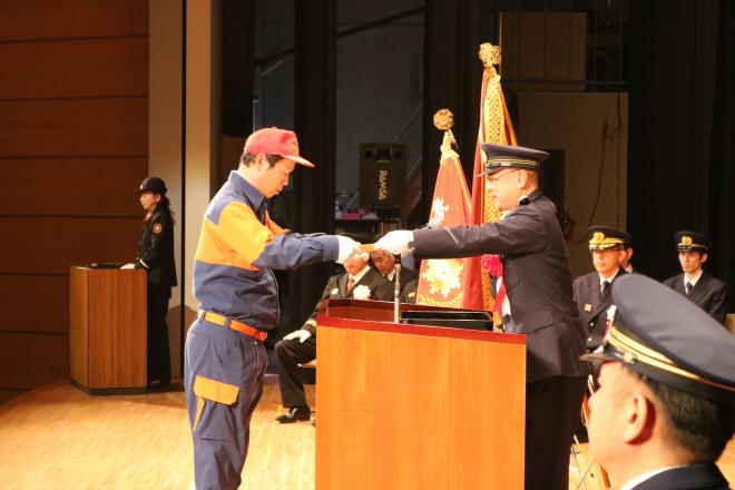 R6警察署長感謝状の画像