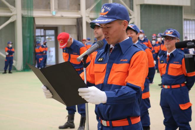 新入団員宣誓画像