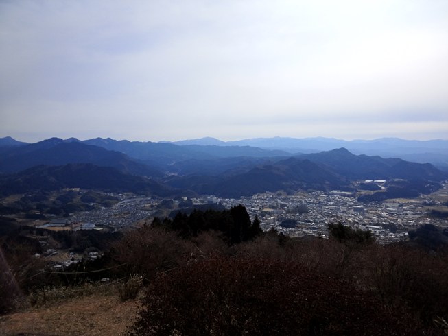 鳥見山眺望写真