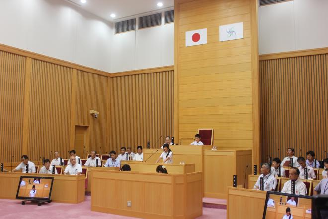 議会風景