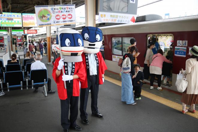 電車de宇陀産マルシェin大和八木駅