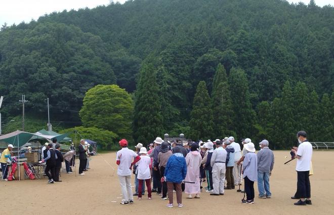 宇陀市老人クラブ連合会グラウンドゴルフ大会