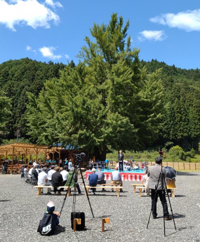 田口オートキャンプ場オープン式典