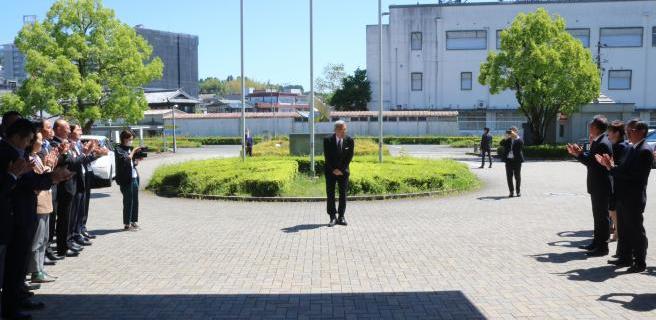2024年5月14日市長初登庁