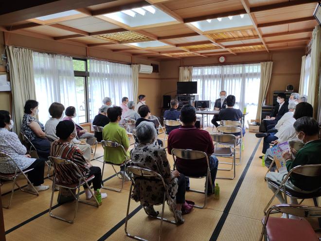 市長とまちかどトーク稲荷町自治会