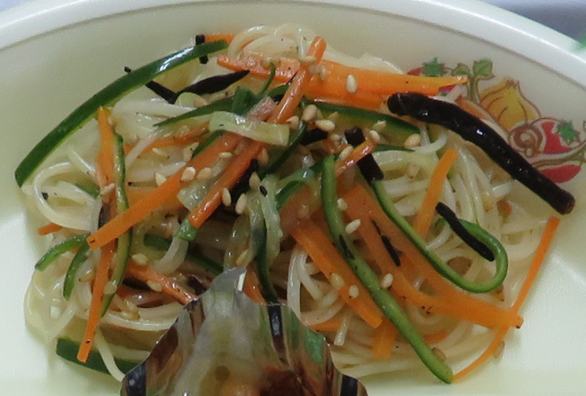 天の川そうめんサラダの画像