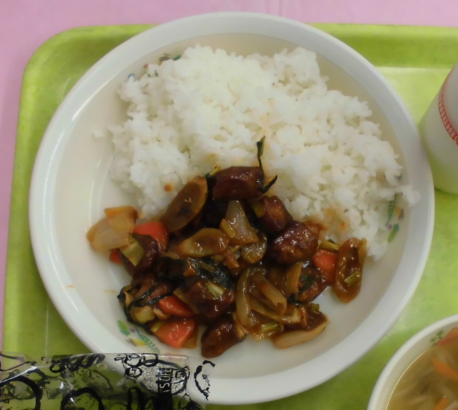 カツオの甘酢丼の画像