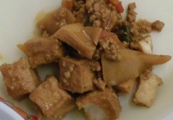 厚揚げの味噌煮の画像