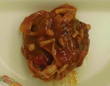 ハンバーグのきのこソースかけの画像