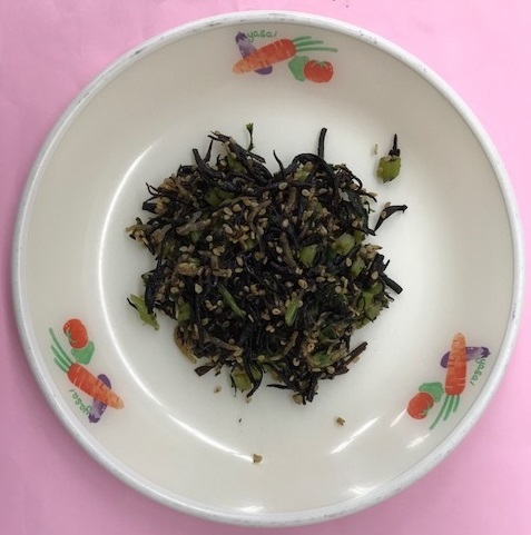 ひじきと大根葉のふりかけ