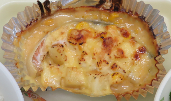 鮭のみそマヨチーズ焼きの画像