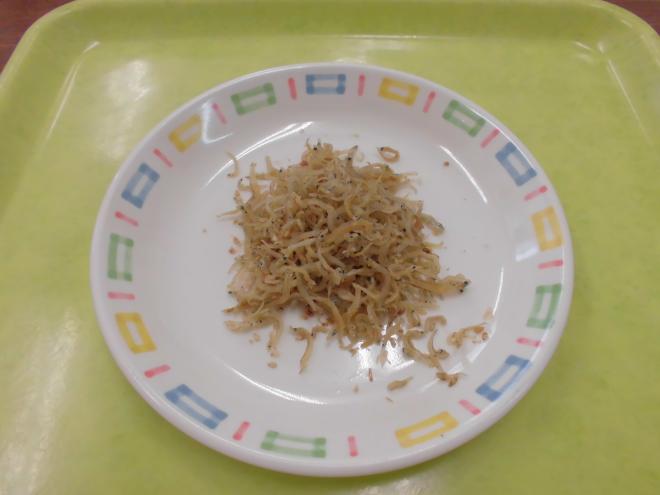 手作りじゃこふりかけの画像