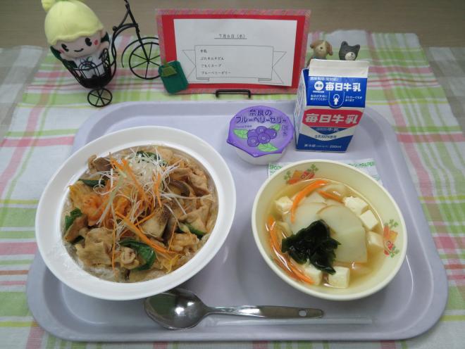 給食2022年7月6日