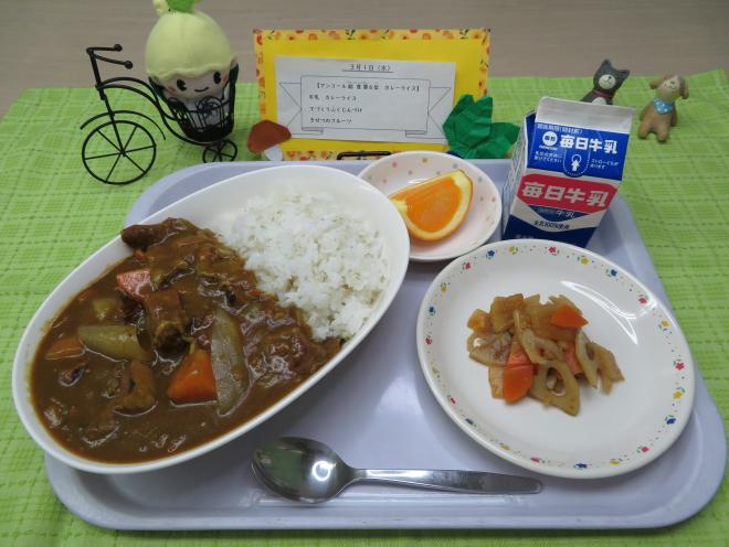 給食2023年3月1日