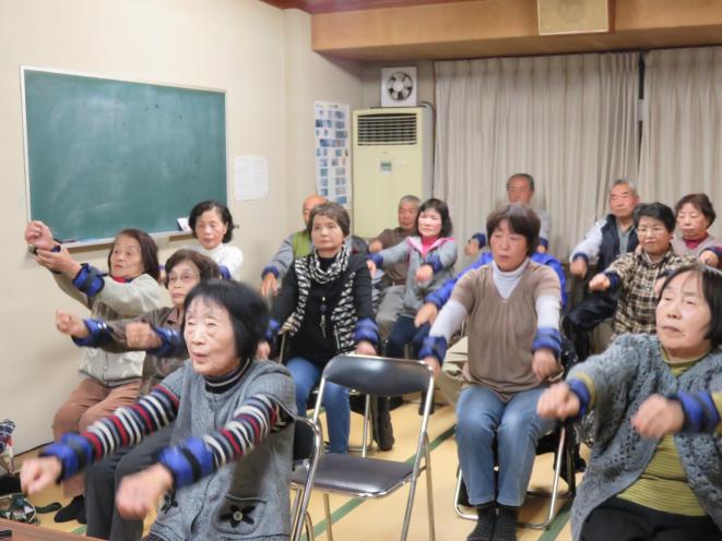 「いきいき百歳体操」を推進していますの画像1