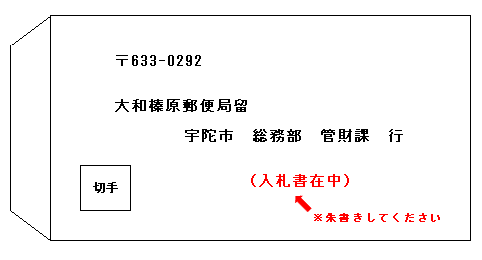 封筒（表）