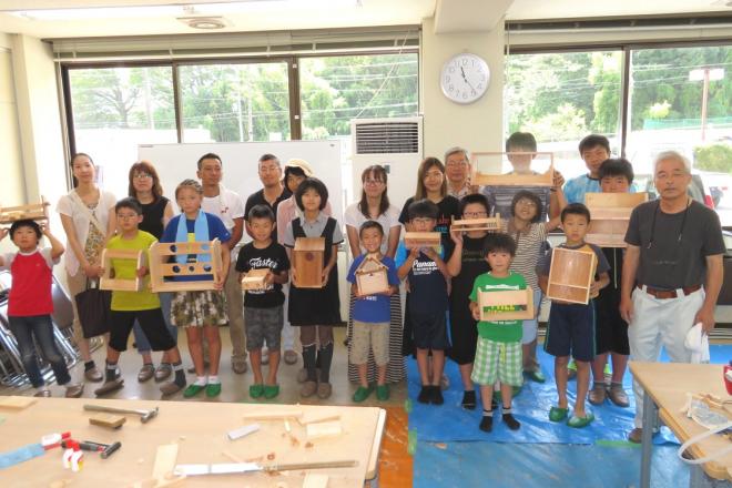 工作する楽しさを知った、夏休み木工教室の画像1