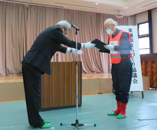 可搬式小型消防ポンプが貸与されましたの画像1