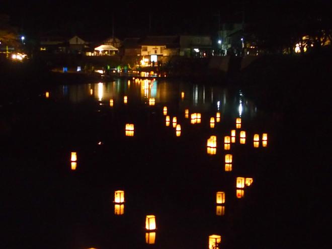 芳野川灯篭