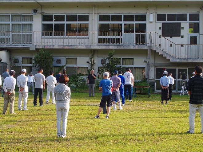 夏休みラジオ体操実施の画像2