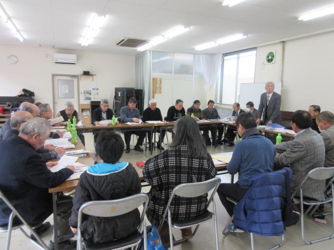 宮前視察会議風景