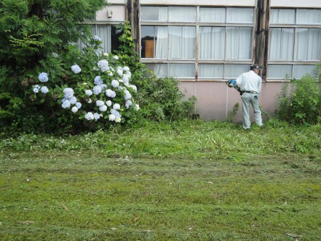 多田地区草刈り後