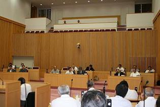 議会中継の画像