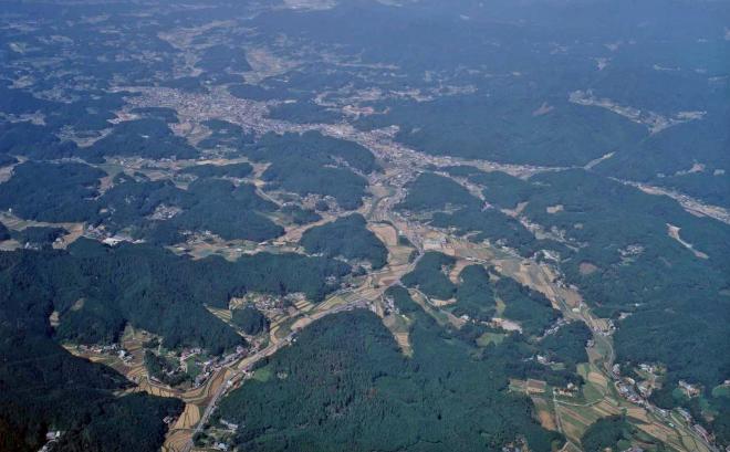 空から見た「菟田下県」