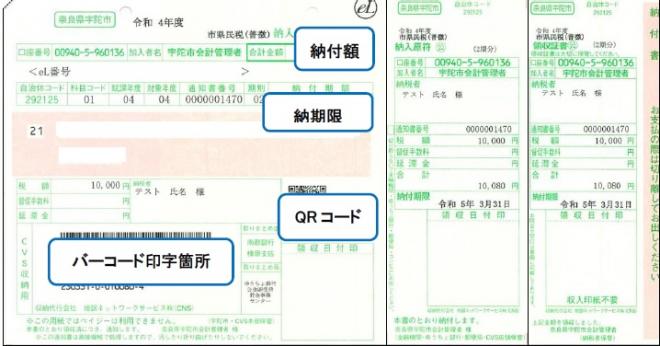 新様式納付書