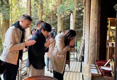 室生寺での拝観