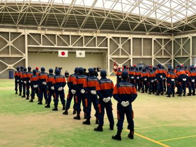 令和7年度宇陀市消防団入退団式