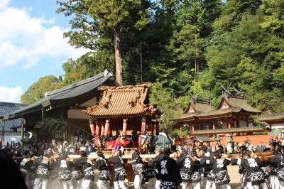 宇太水分神社の例大祭