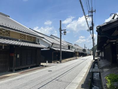 松山地区の町並みの写真