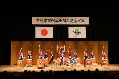 和太鼓「奏」の演奏風景