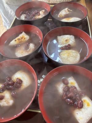 あたたかいぜんざい