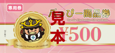 プレミアム商品券500円分(専用券)