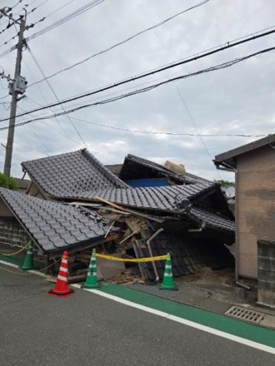 被害建物写真