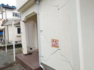 被害建物写真