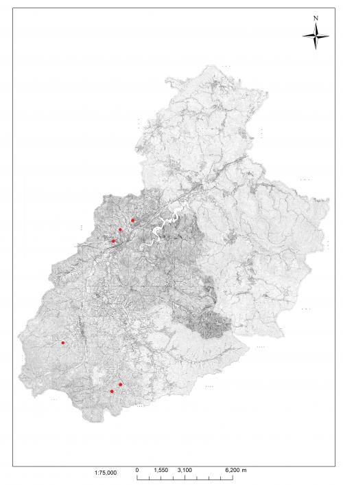 クビアカツヤカミキリ発生場所